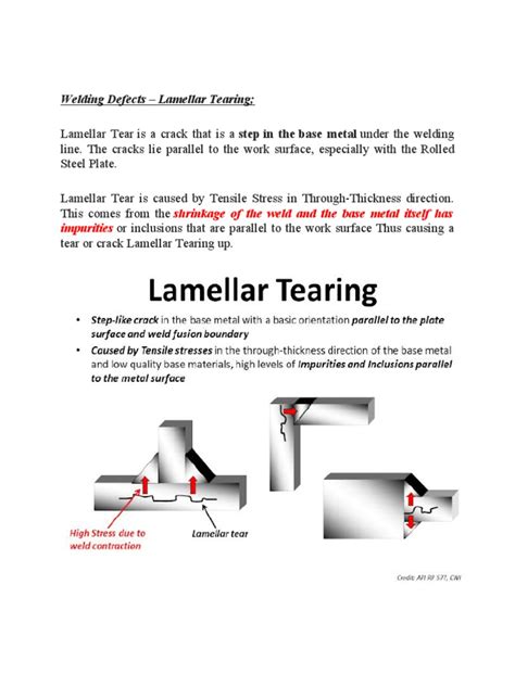 tear test in welding|welding lamellar tearing.